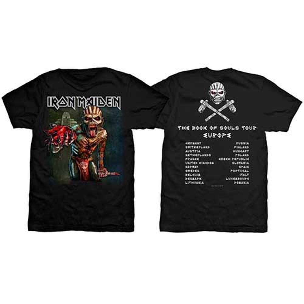 equilibrium Bering Strait text Tricou original Iron Maiden - Book of Souls TOUR 2016 (incl ROMANIA) –  Niche Records Merchandise - Tricouri originale rock & pop, hanorace, bluze,  tricouri fete